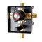 Alfi Brand Black Matte Shower Valve with Square Lever Handle and Diverter AB5601-BM - alternate 3